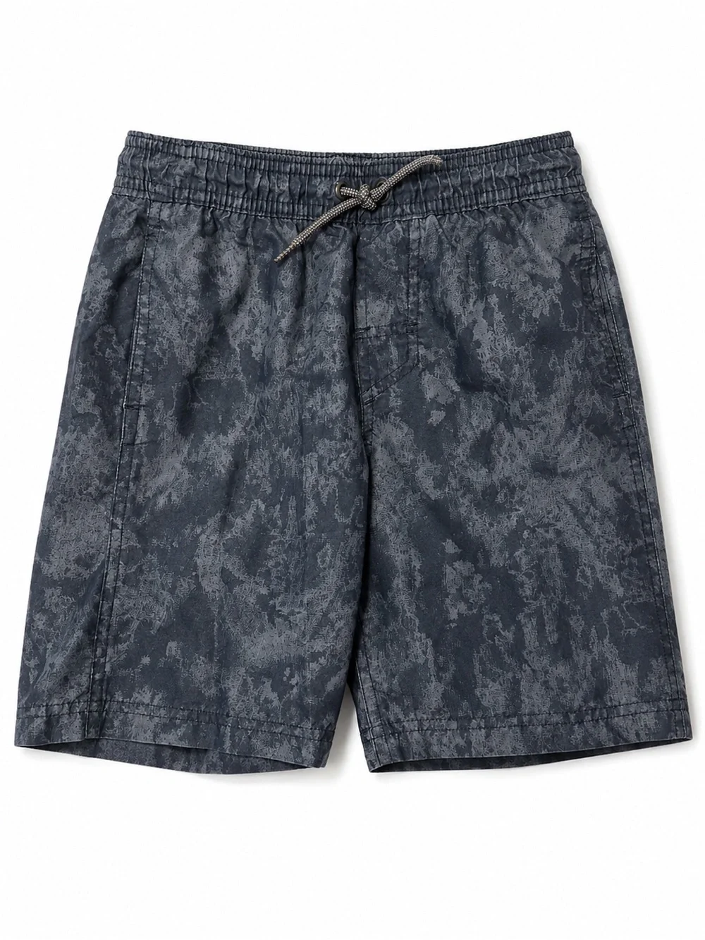 Cat & Jack Boys' Dark Gray Camouflage Swim Trunks
